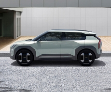 Der Kia EV3 Seitenansicht