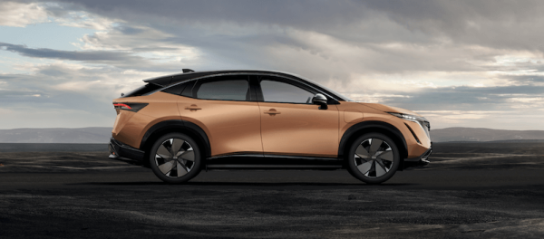 Der vollelektrische Nissan ARIYA.