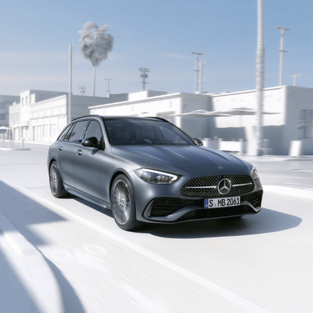 Das C-Klasse T-Modell von Mercedes-Benz.