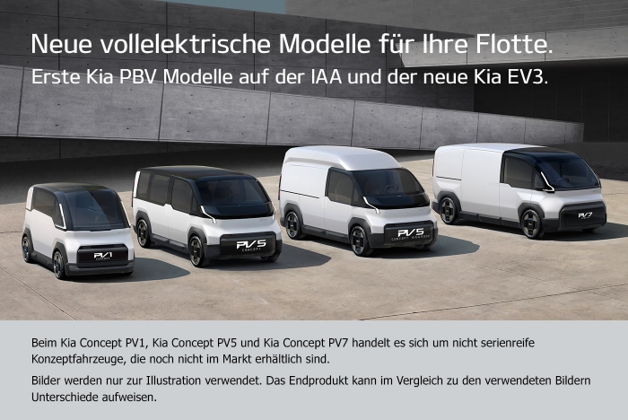 Die Kia PBV Modelle