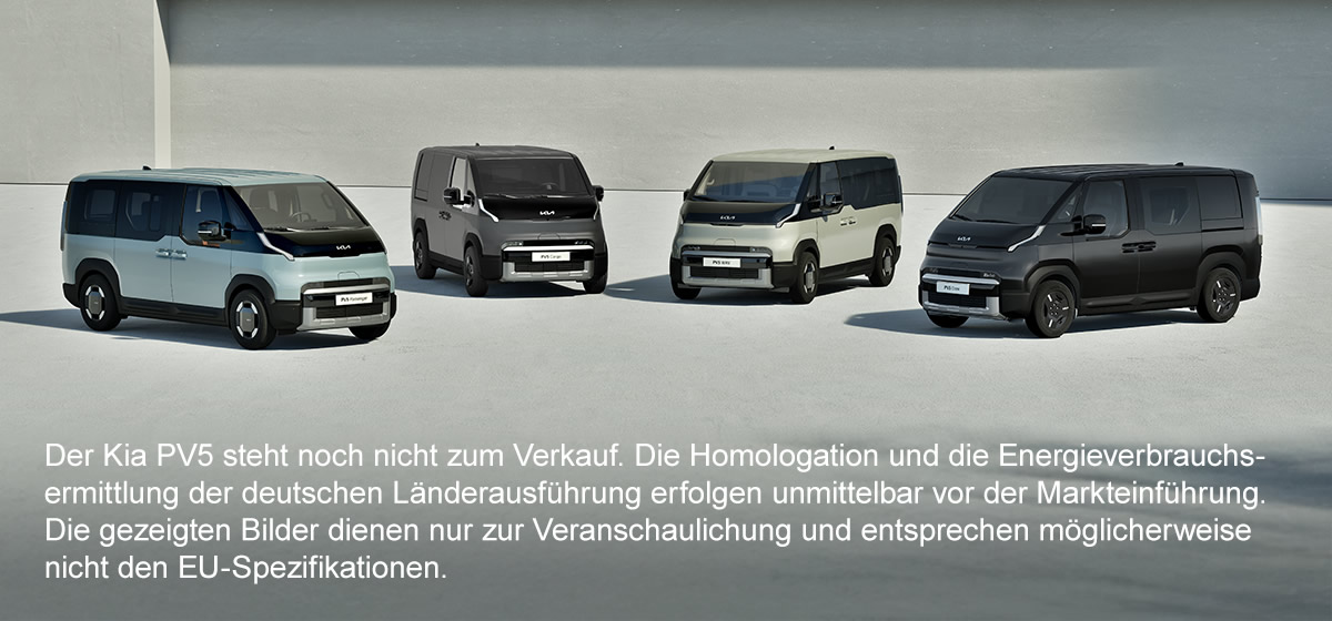 Kia PBV Nutzfahrzeuge.