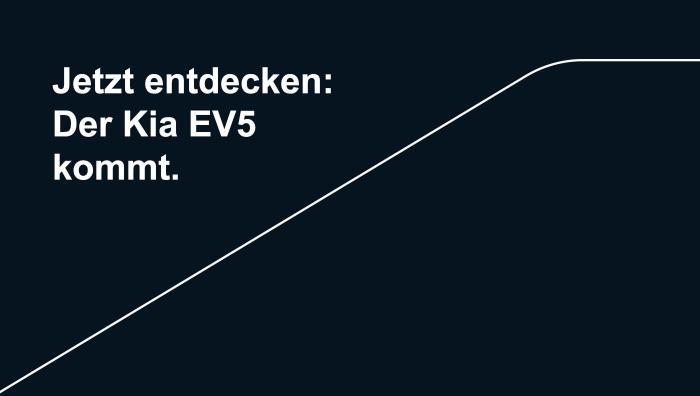Jetzt entdecken: Der Kia EV5 kommt.