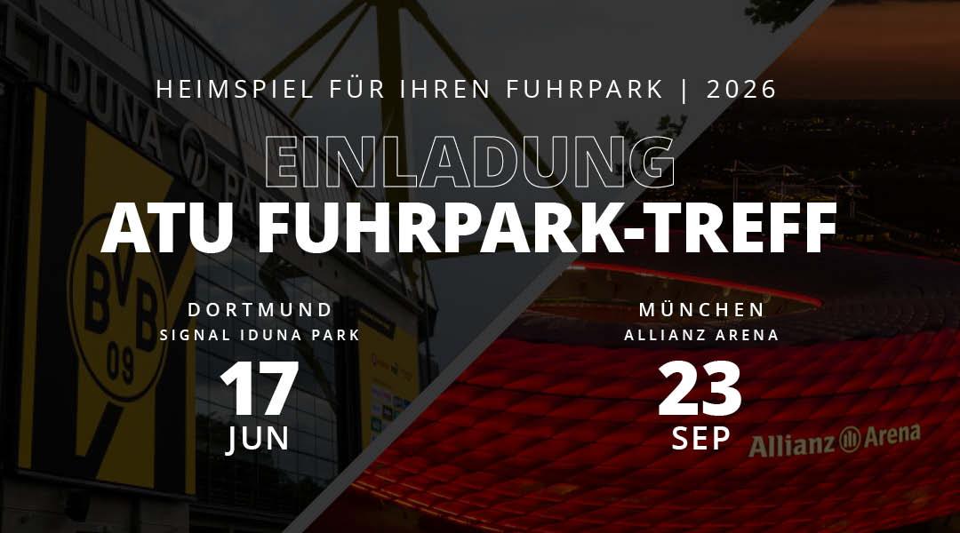 ATU FUHRPARK-TREFFS FÜR 2026